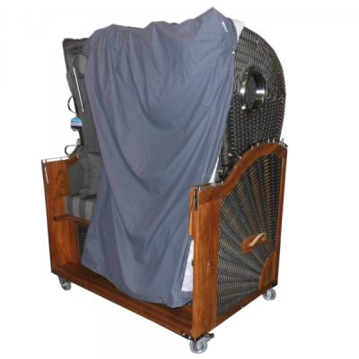 Strandkorb Abdeckhaube Teak Safe